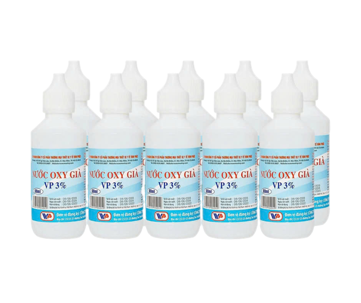 Oxy già VP 3% Vĩnh Phúc (lốc/10c/60ml)