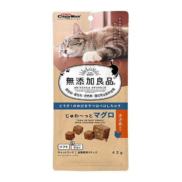 Viên Thịt Cá Ngừ & Gà CattyMan 42g