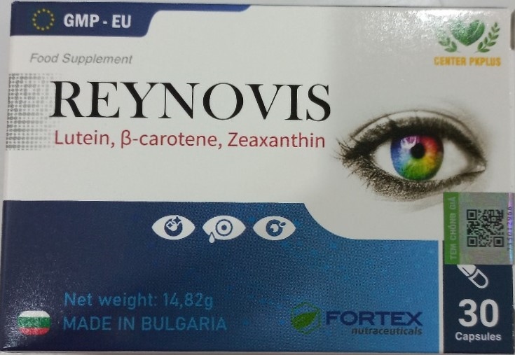 Reynovis (Hỗ trợ tăng cường thị lục) (Hộp 30 viên) - Center
