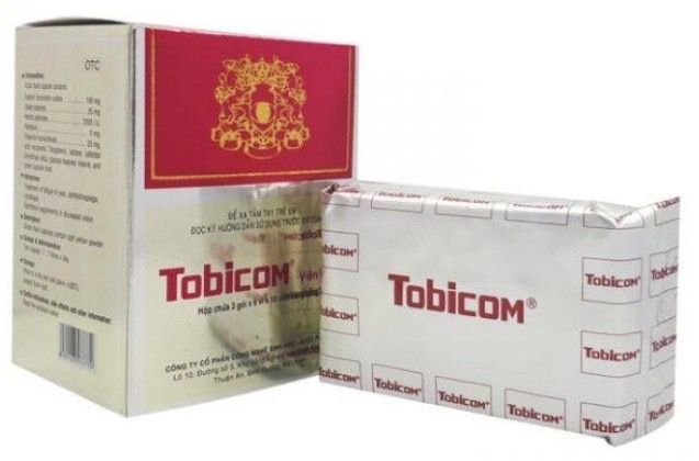 Tobicom ICA ( H/3 gói x 6 vỉ x10 viên) ( TOBI )