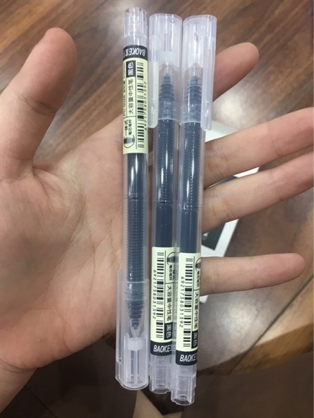 Bút nước mở nắp 0.5 MM PC5028 đen