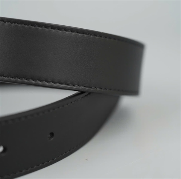 Thắt lưng GG đen khóa vàng bản 3cm dài 90cm (A-T) KG+