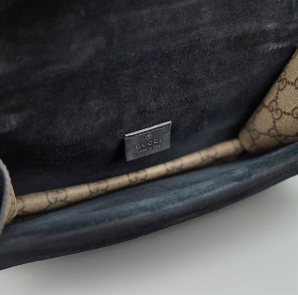 Túi GG Dionysus xám đen (499623204991) sz25 KG+