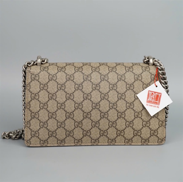 Túi GG Dionysus xám đen (499623204991) sz25 KG+