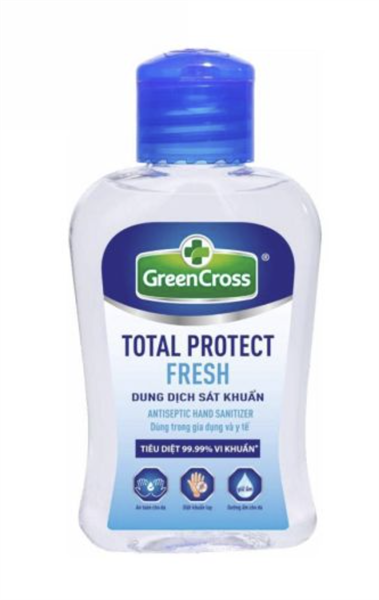 Nước rửa tay green cross hương tự nhiên (c/100ml) (blue)