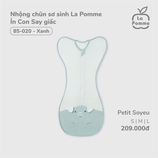 5020 - S/L Nhộng chũn sơ sinh La Pomme Ỉn Con Say giấc
