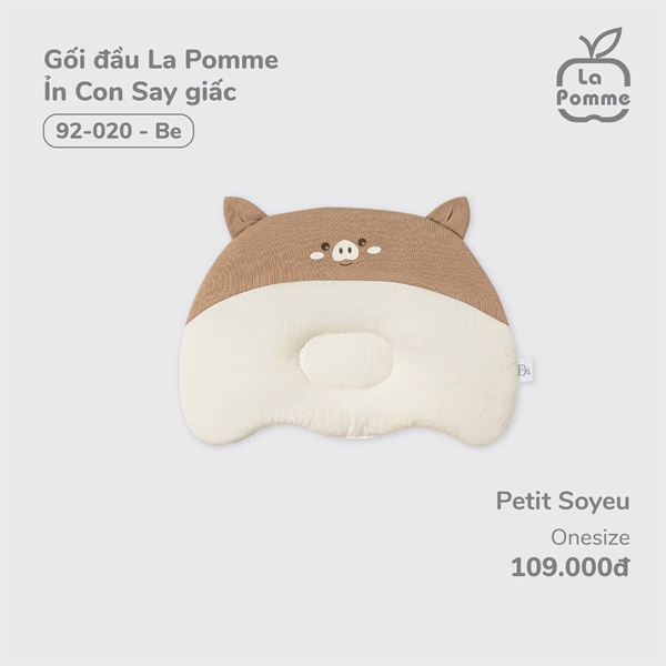 2020 - Gối đầu La Pomme Ỉn Con Say giấc
