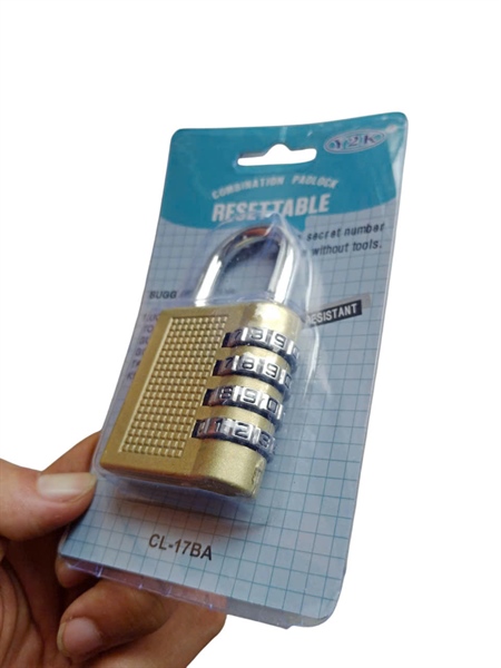 Khoá số chọn tròn xoay cạnh 4P