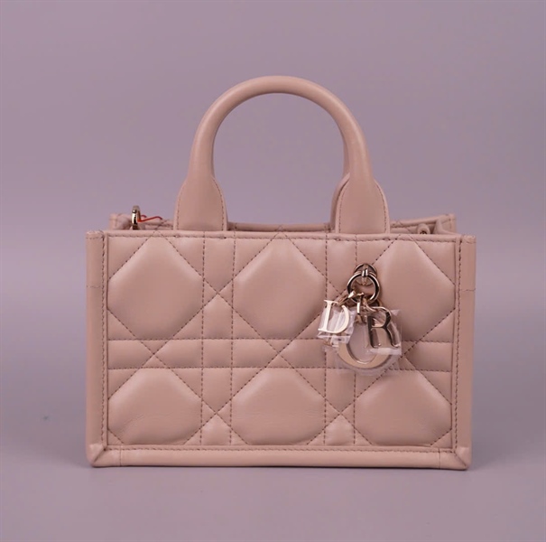 Túi Dior Book Tote nude (62-MA-0234) sz21 KG+