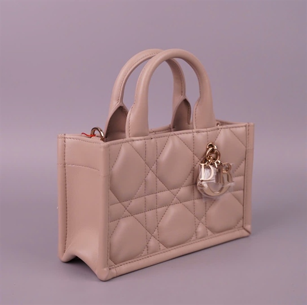 Túi Dior Book Tote nude (62-MA-0234) sz21 KG+