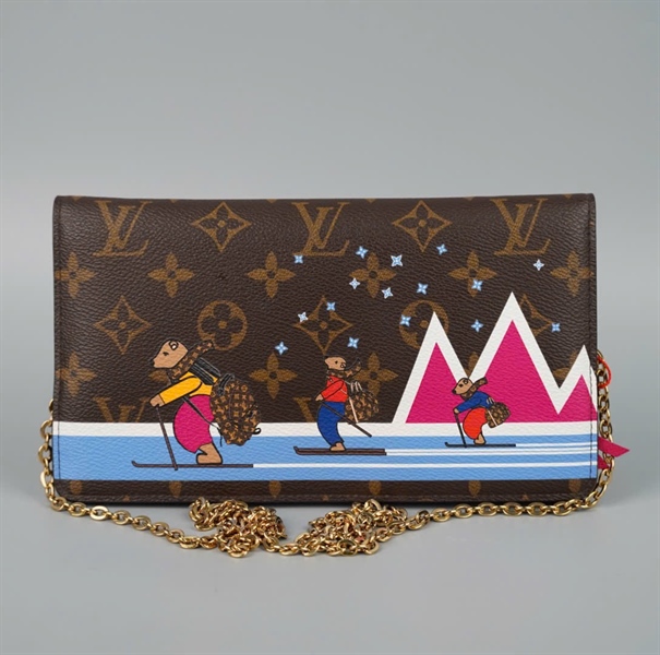 Ví LV in hình gấu trượt tuyết (LT) KG+