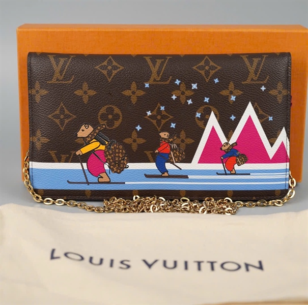 Ví LV in hình gấu trượt tuyết (LT) KG+