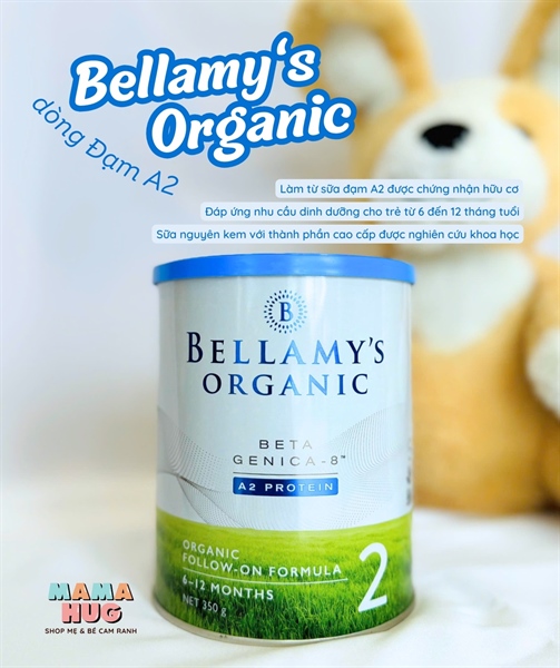Bellamy's Organic A2 số 2 350g
