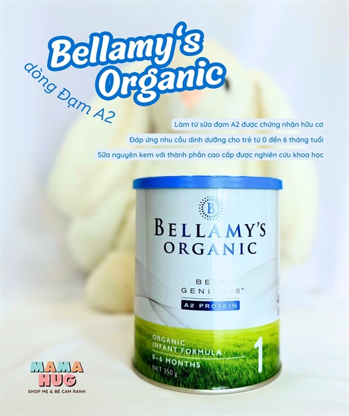 Bellamy's Organic A2 số 1 350g