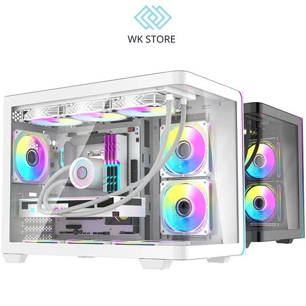 VỎ CASE MÁY TÍNH DARKFLASH L285M (Full M-ATX) (TRẮNG)