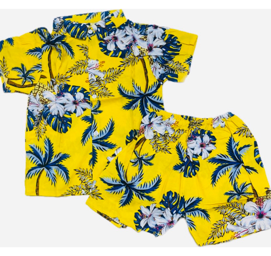 Set đồ đi biển vải lanh