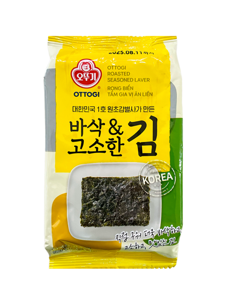 Rong biển tẩm gia vị ăn liền Ottogi 4.2g