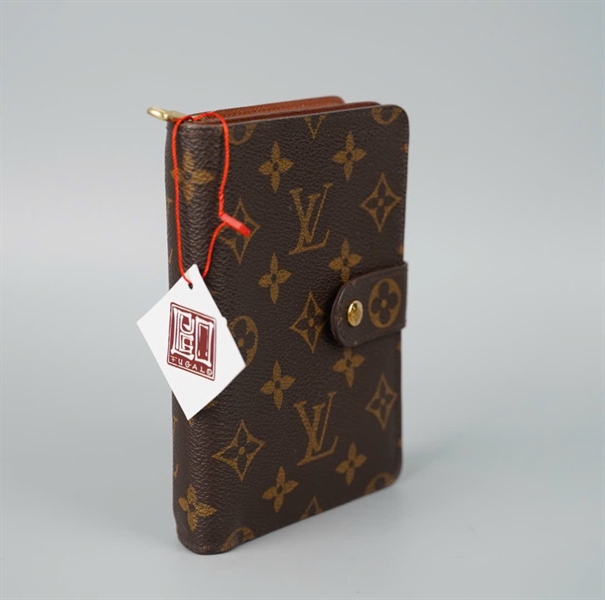 Ví LV hoa nâu gập 2 (LT) KG+