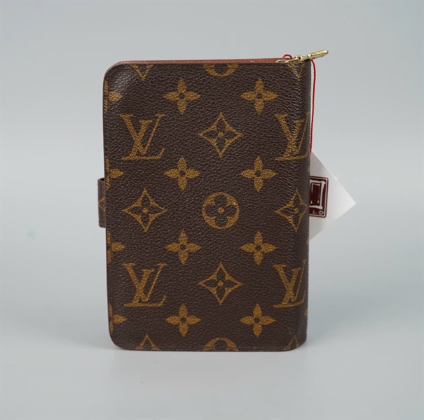 Ví LV hoa nâu gập 2 (LT) KG+