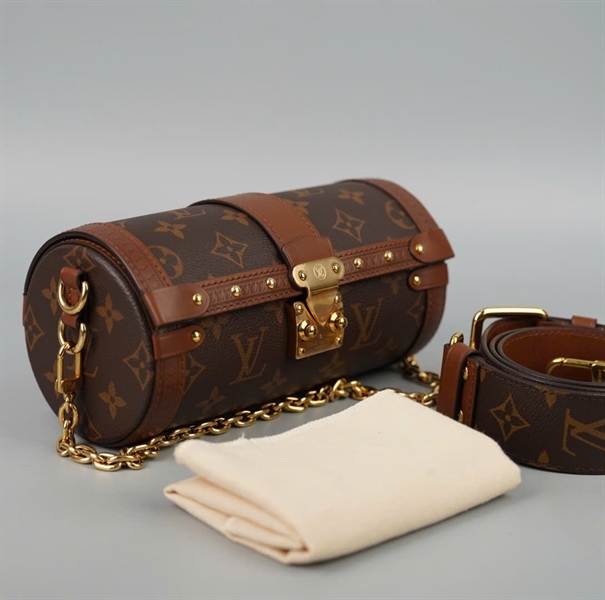 Túi LV Papillon trunk hoa nâu sz22 (BMC)+