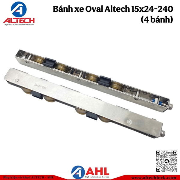 Bánh xe Oval Altech 15x24-240 (4 bánh)