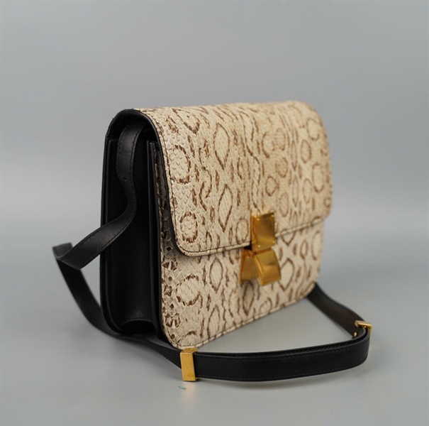 Túi Celine Classic Box Lizard da trăn sz23 (BMC) KG+