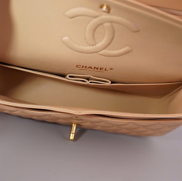 Túi Chanel Classic nude (31163748) sz25 (BMC) KG+