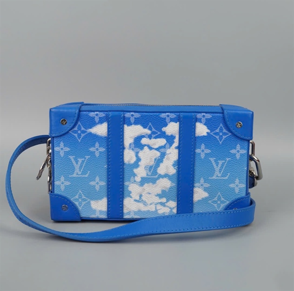 Túi LV Soft Trunk Wallet xanh sz22 (BMC) +