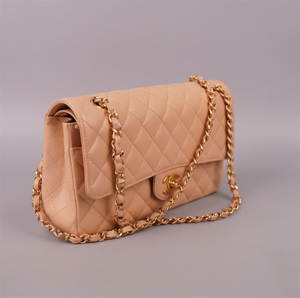 Túi Chanel Classic nude (31163748) sz25 (BMC) KG+