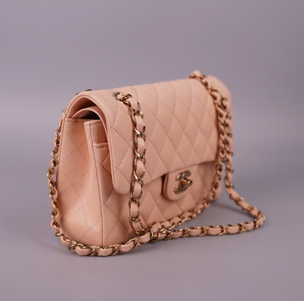 Túi Chanel Classic nude sz23 (H3AXP5J5) (BMC) KG+