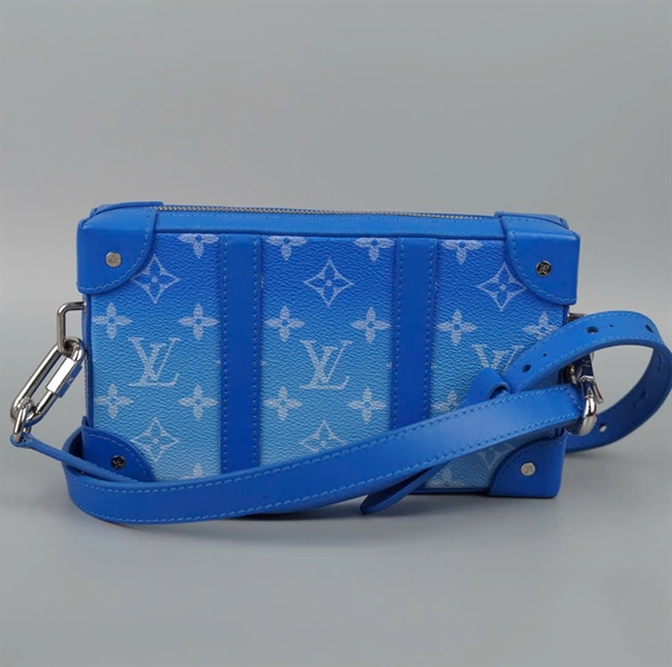 Túi LV Soft Trunk Wallet xanh sz22 (BMC) +