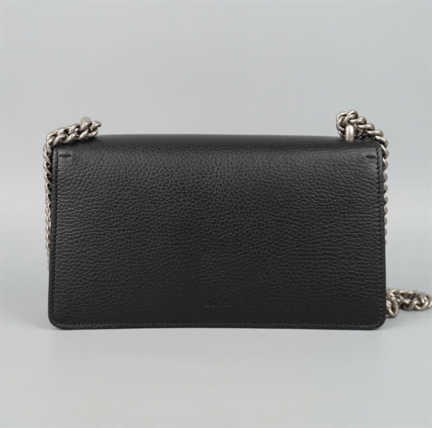 Túi GG Dionysus đen khóa rồng xanh sz25 (BMC) +