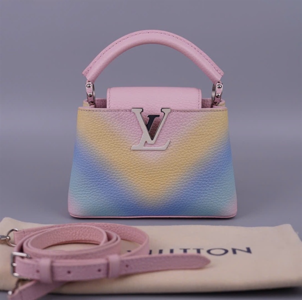 Túi LV Capu rainbow sz19 (BMC) +