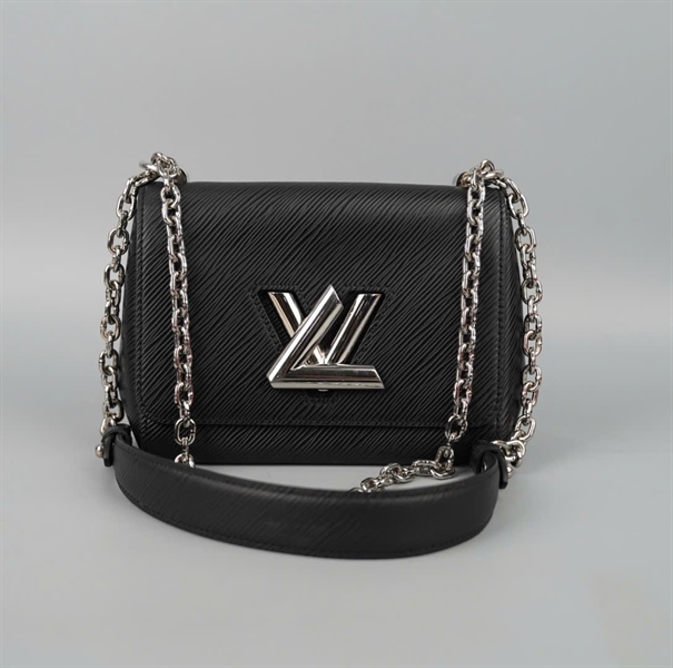 Túi LV Twist đen vân sz18 (BMC) KG+