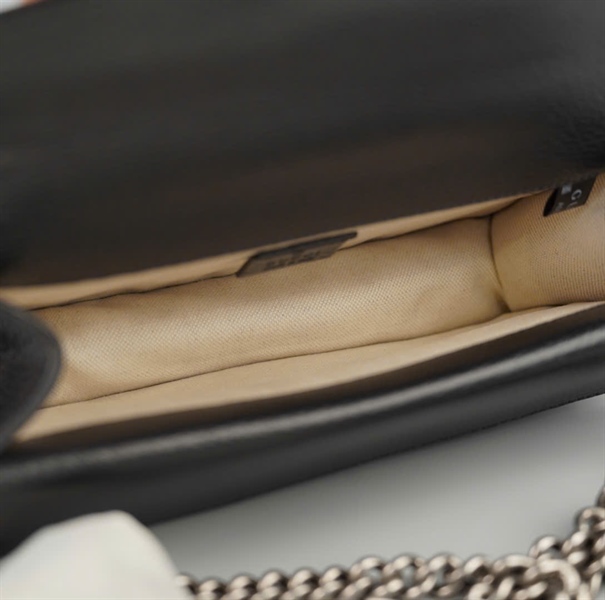 Túi GG Dionysus đen khóa rồng xanh sz25 (BMC) +