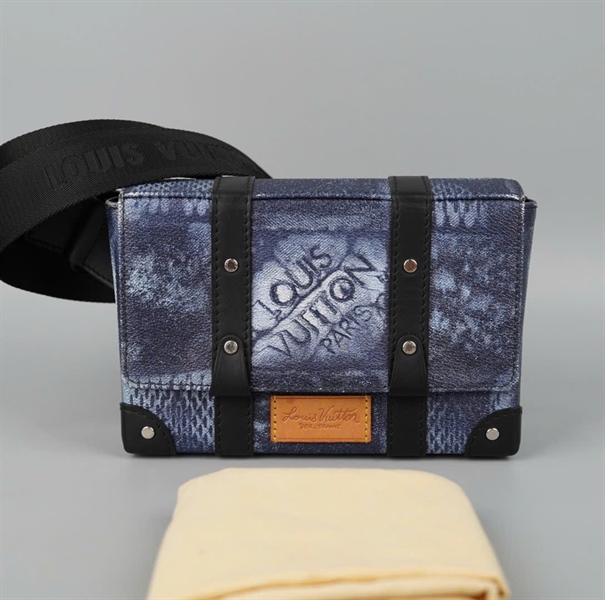 Túi LV Trunk xanh sz20 (BMC) +