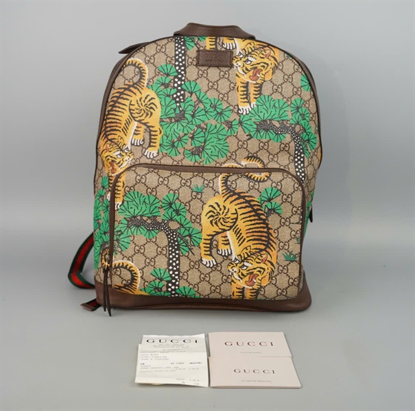 Balo GG Tiger xám in hình (BMC) KG+