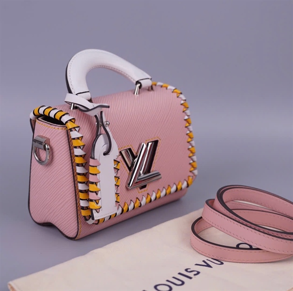 Túi LV Twist Handle hồng sz15 (BMC) KG+