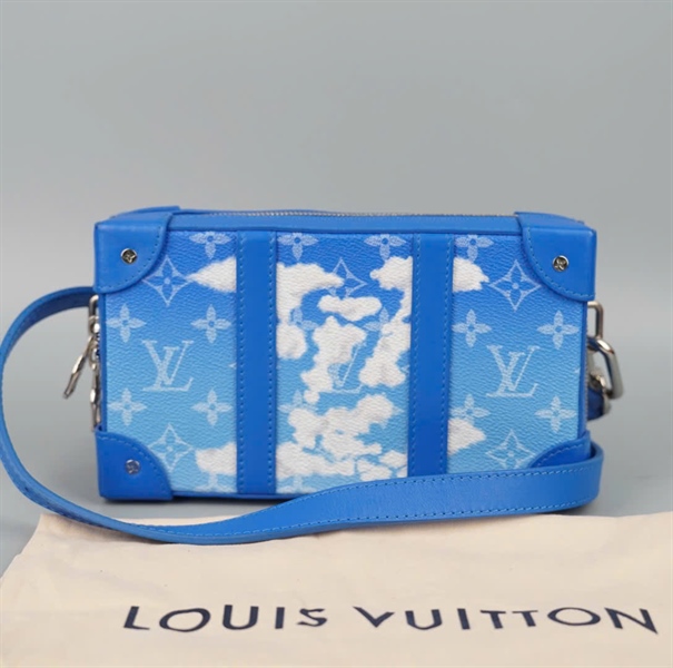 Túi LV Soft Trunk Wallet xanh sz22 (BMC) +