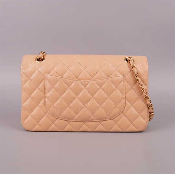 Túi Chanel Classic nude (31163748) sz25 (BMC) KG+