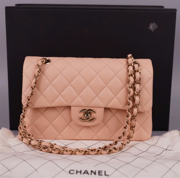 Túi Chanel Classic nude sz23 (H3AXP5J5) (BMC) KG+