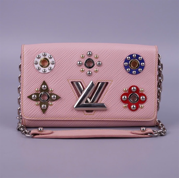 Túi LV Twist Mechanical Flower màu hồng sz19 (BMC) +