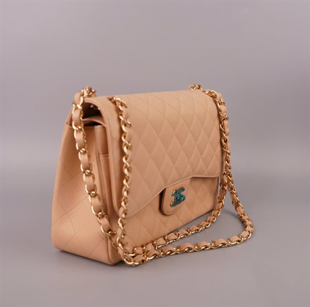 Túi Chanel Classic nude sz30 (jumbo) (17326026) (BMC) KG+