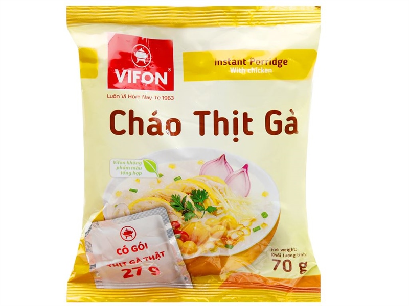 Cháo thịt gà Vifon