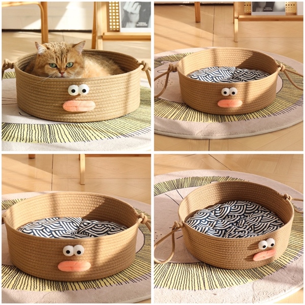 LY - Ổ thừng tròn nâu có dây xách