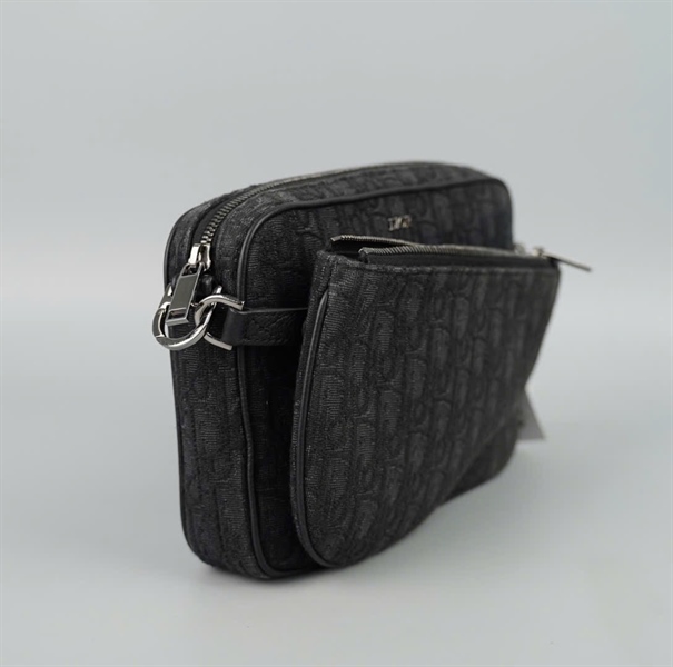 Túi Dior Saddle (set 2 món) đen sz23 (BQ) KG+