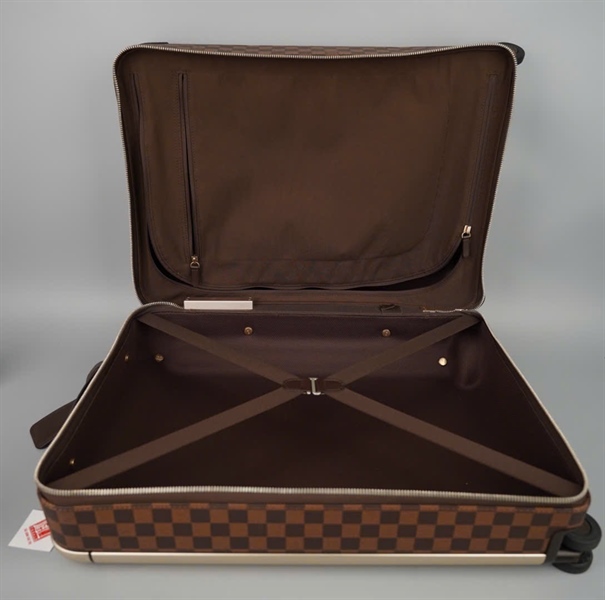 Vali LV Horizon 55 ô vuông nâu +