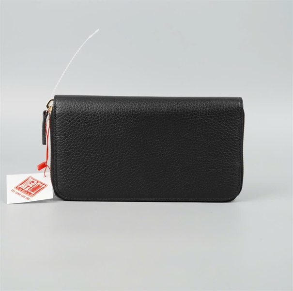 Ví GG khóa zip màu đen (BQ) KG+