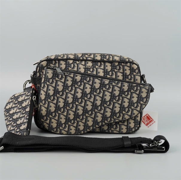 Túi Dior Saddle (set 3 món) xám sz23 (BQ) KG+