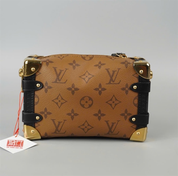 Túi LV trunk hoa nâu 2 strap sz19 (BQ) KG+